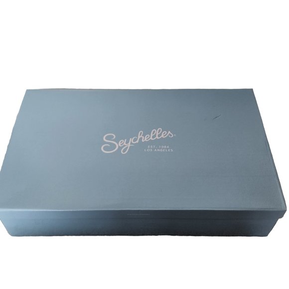 Seychelles Black Suede Over the Knee Boot size 10 New in Box Block Heel - Picture 7 of 15